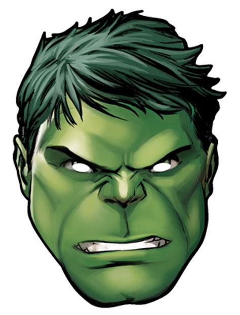 Hulk Face Printable